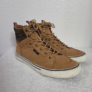 Sperry Men's Striper Storm Hiker Sneaker Boots Size 8 Tan